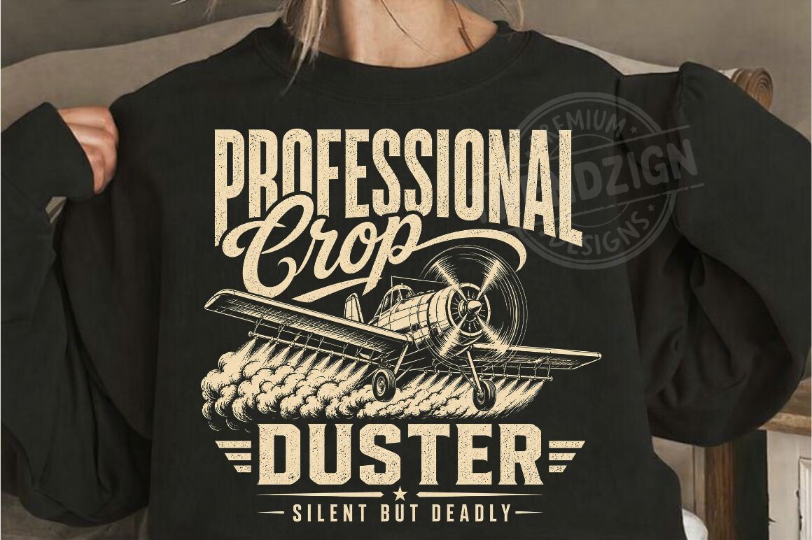 Professional Crop Duster Png Funny