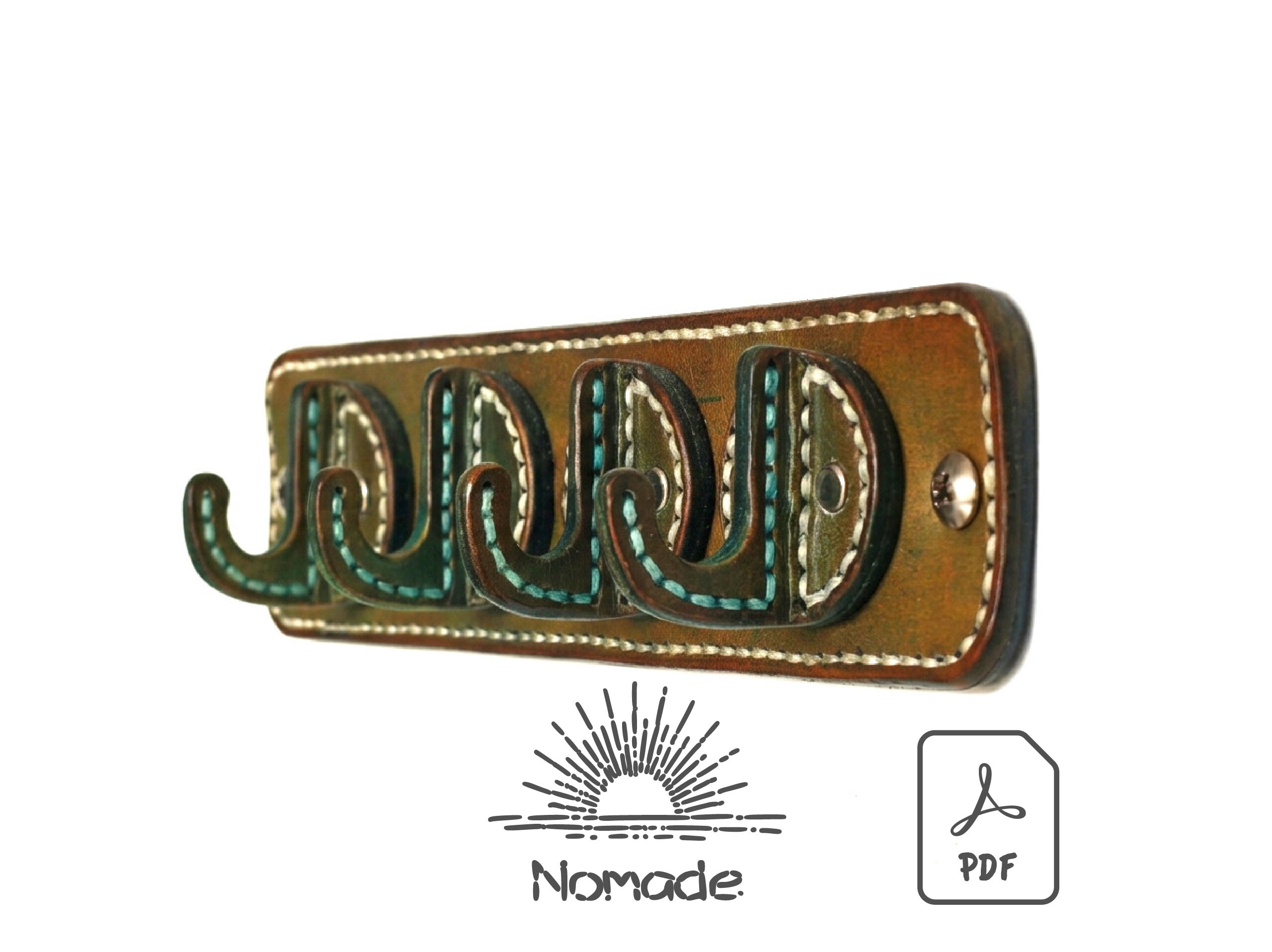 4-Hook Hanger | Leathercraft PDF