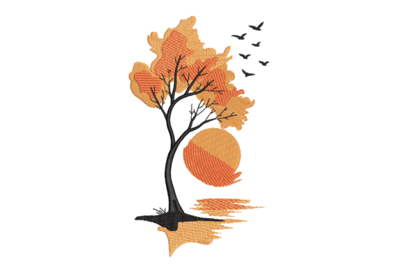 Autumn Tree Sunset