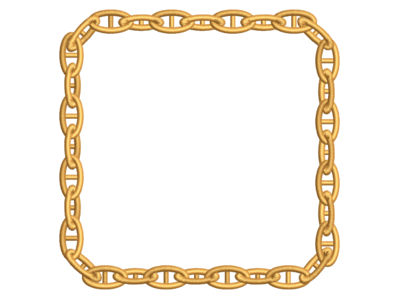 Chain Link Square Placemat CERCEVE98F