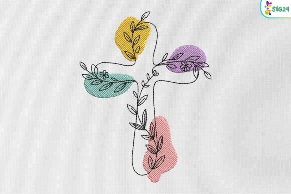 Christian Botanical Cross