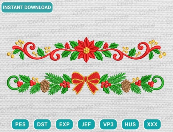 Christmas Embroidery Design