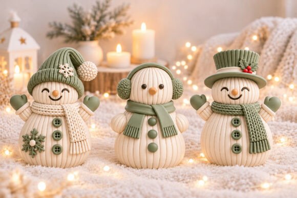 Christmas Keyring STL Bundle 12 Festive 3D Printable Keychain Designs - Image 13