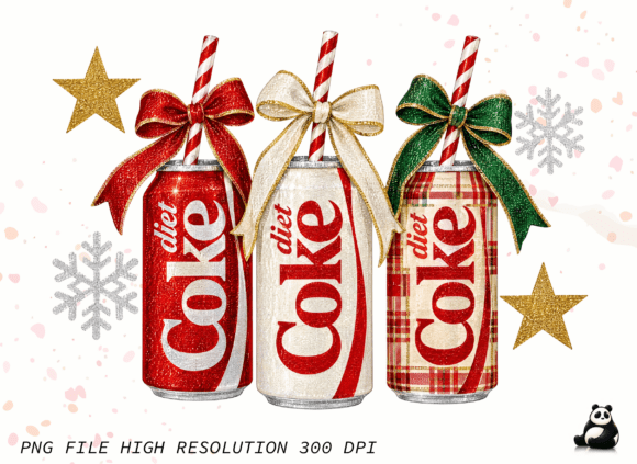 Christmas Soda Can PNG Christmas PNG