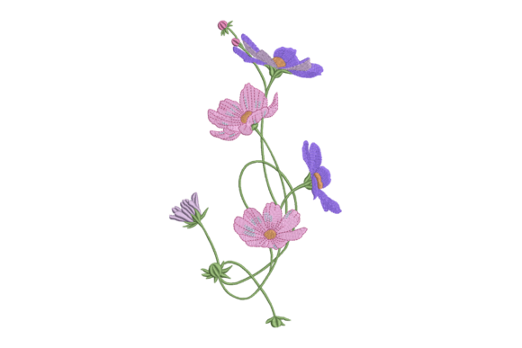 Cosmos Wildflower Spray