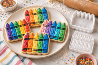 Crayons Cookie Cutter · Creative Fabrica