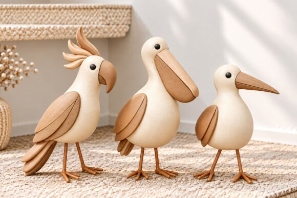 Cute Bird STL File – 3D Printable Bird Figurine for Home & Desk Decor - Image 3
