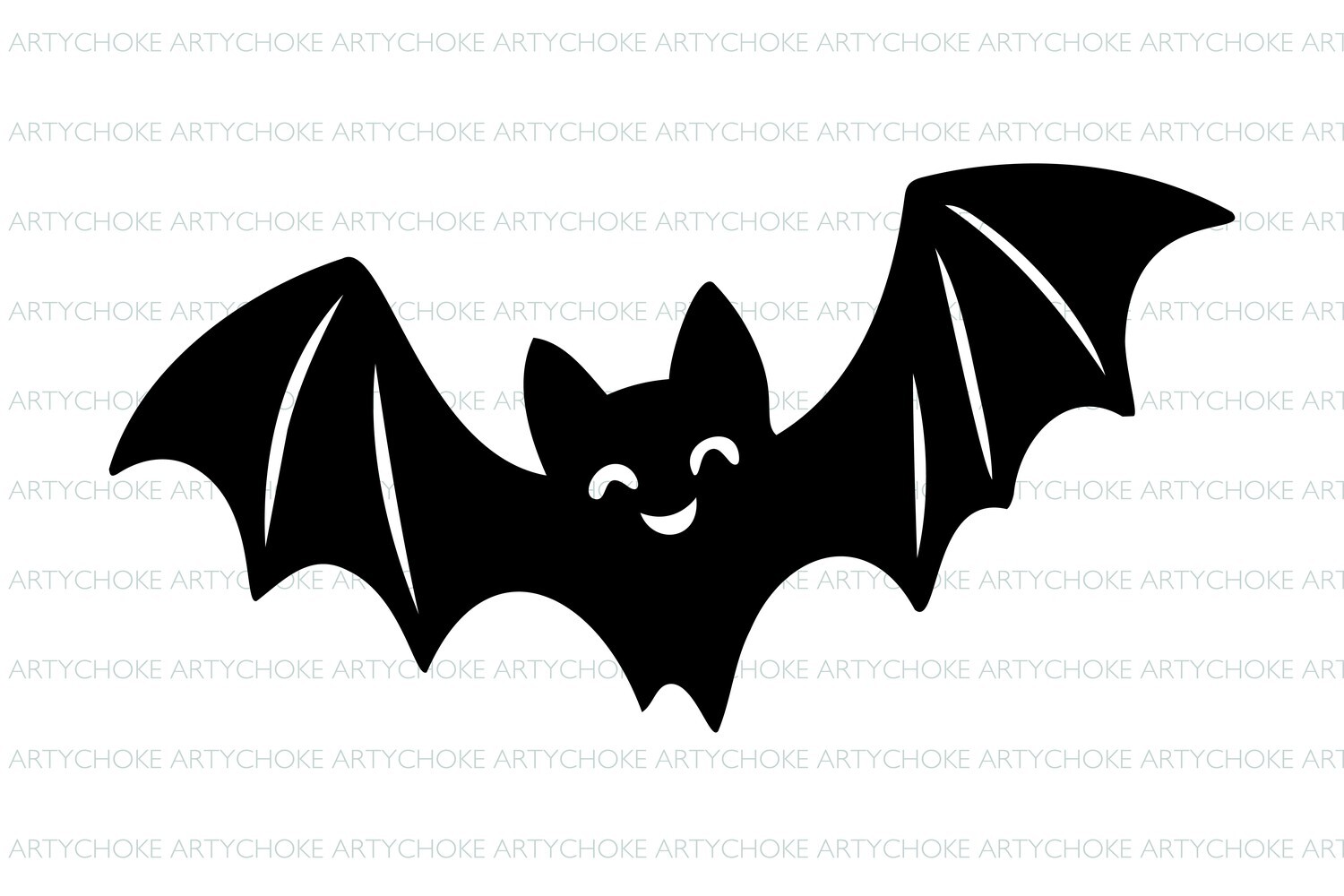 Cute Halloween Bat SVG