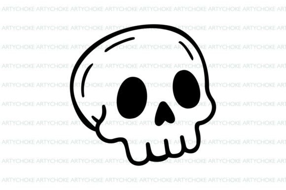 Cute Skull SVG