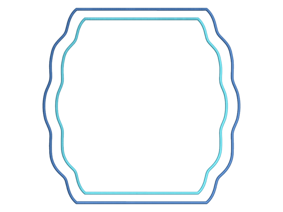 Double Satin Curved Square Placemat CERC