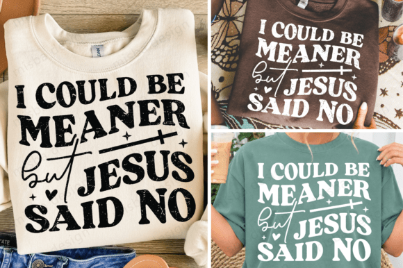 Funny Christian Sarcastic SVG PNG, Jesus Gráfico Designs de Camisetas Por misba design