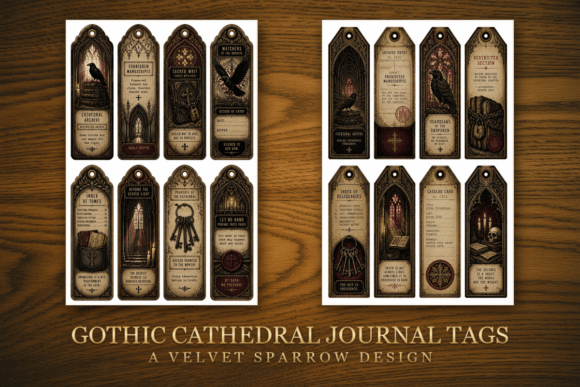 Gothic Cathedral Journal Tags