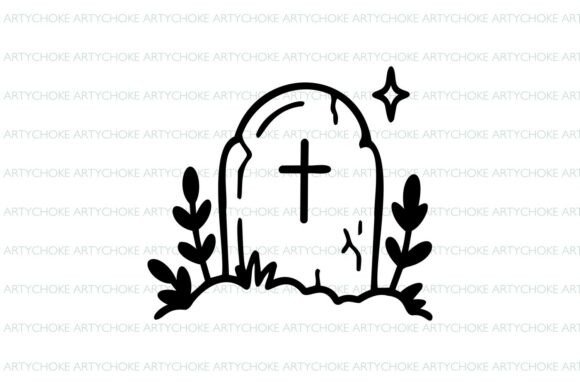 Halloween Tombstone SVG
