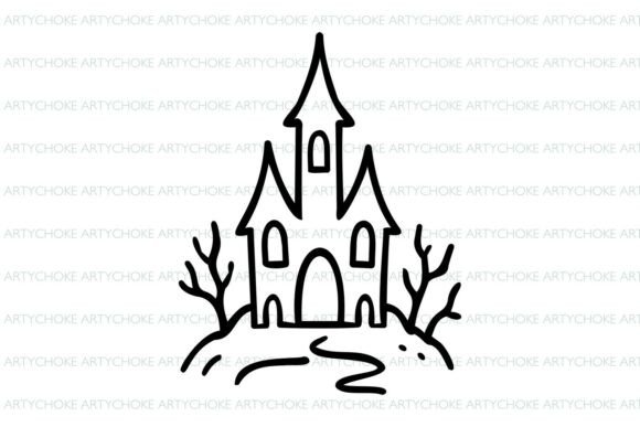 Haunted Castle SVG