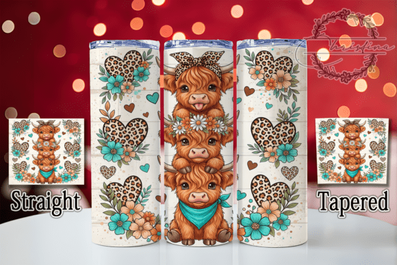 Highland Calf Stack 20oz Tumbler