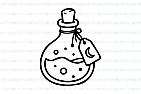 Magic Potion Bottle SVG