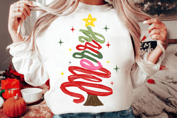 Merry Christmas Tree PNG