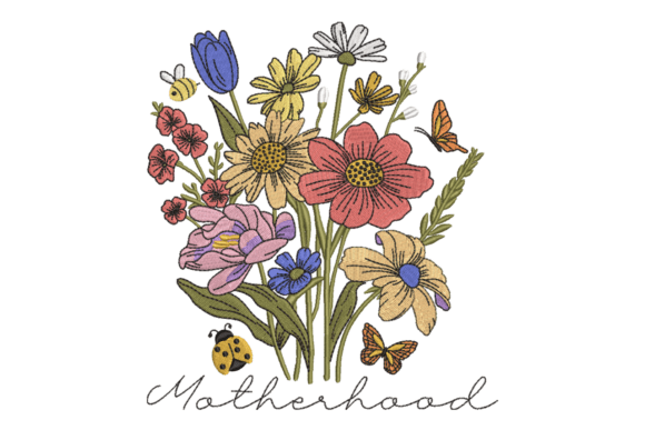 Motherhood Wildflower Bouquet