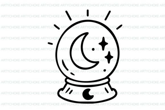 Mystic Crystal Ball SVG