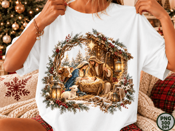 Nativity Holy Family Christmas PNG