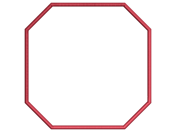 Octagonal Square Embroidery Frame CERCEV