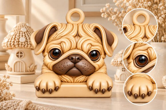 Summer Charms 3D Print Designs Bundle – 10 Beach & Tropical 3D Print Files - Image 9