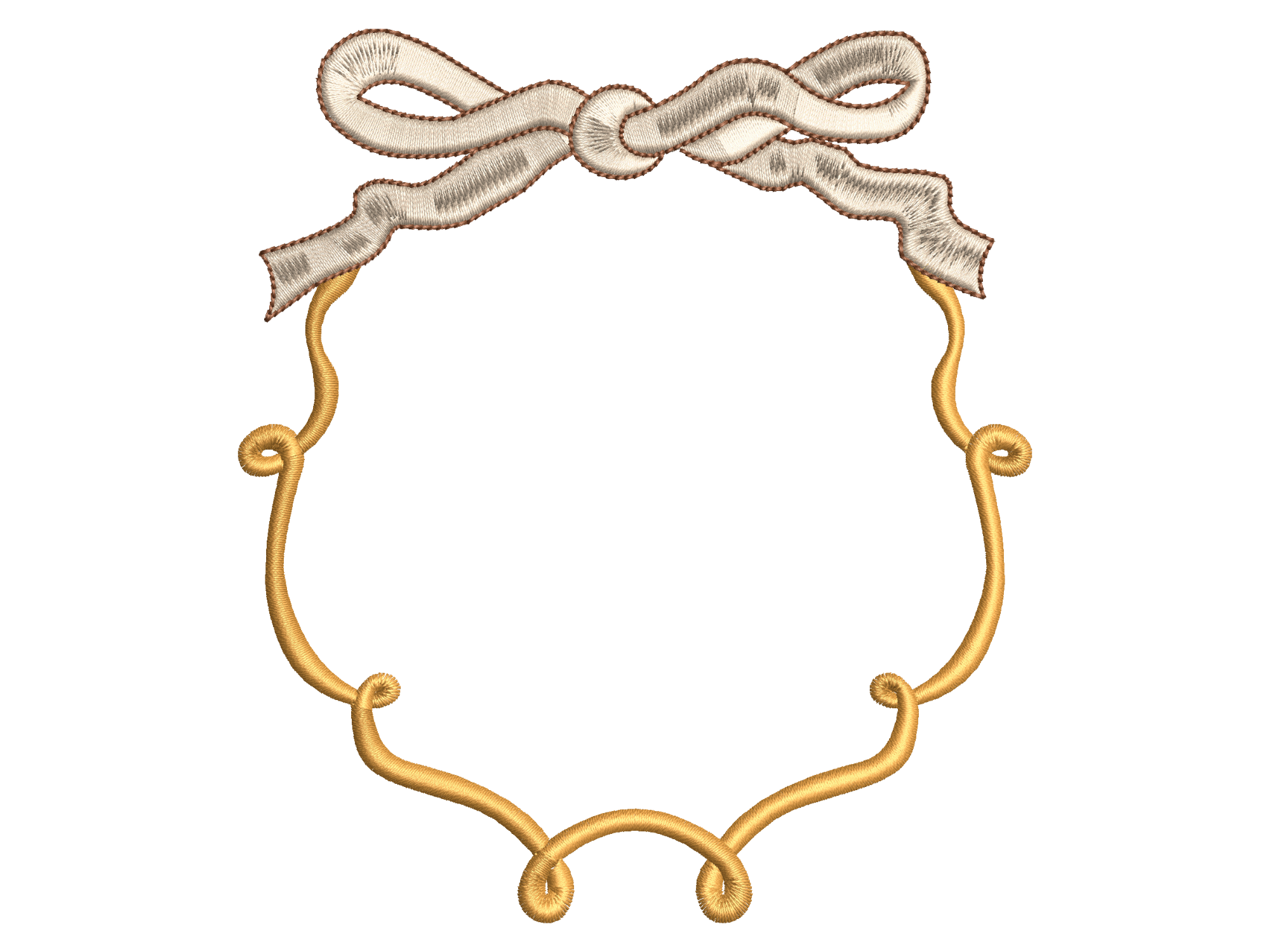 Ribbon Bow Wreath CERCEVE89F