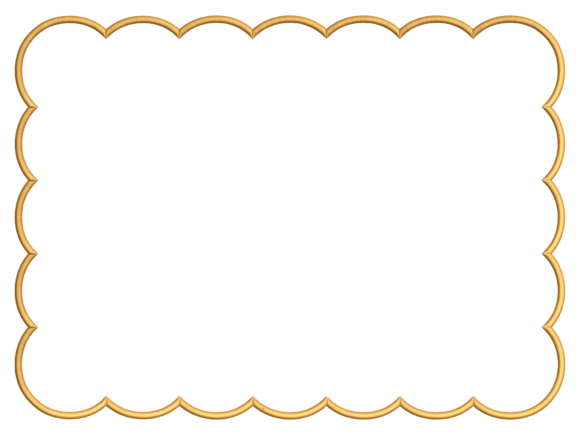 Scalloped Rectangle Placemat CERCEVE90F