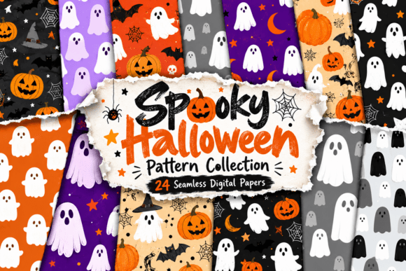 Spooky Halloween Pattern Collection