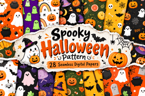 Spooky Halloween Pattern