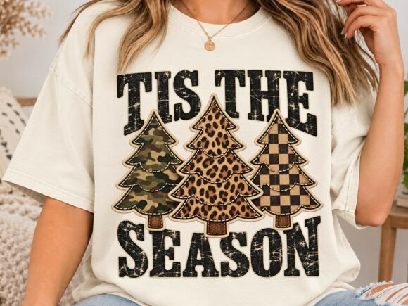 'Tis the Season PNG Sublimation Shirt