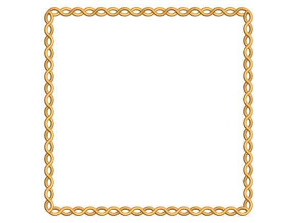 Twisted Rope Square Placemat CERCEVE88F