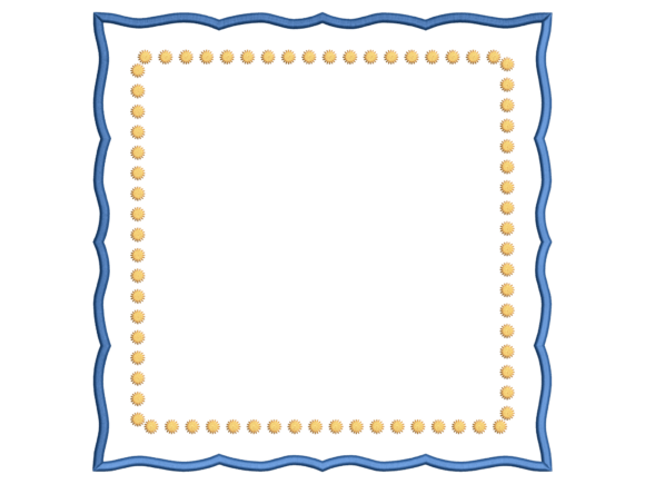 Wavy Dotted Square Placemat CERCEVE97F