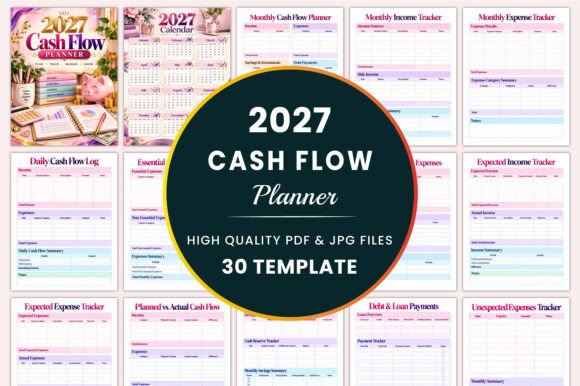 2027 Cash Flow Planner KDP Interiors