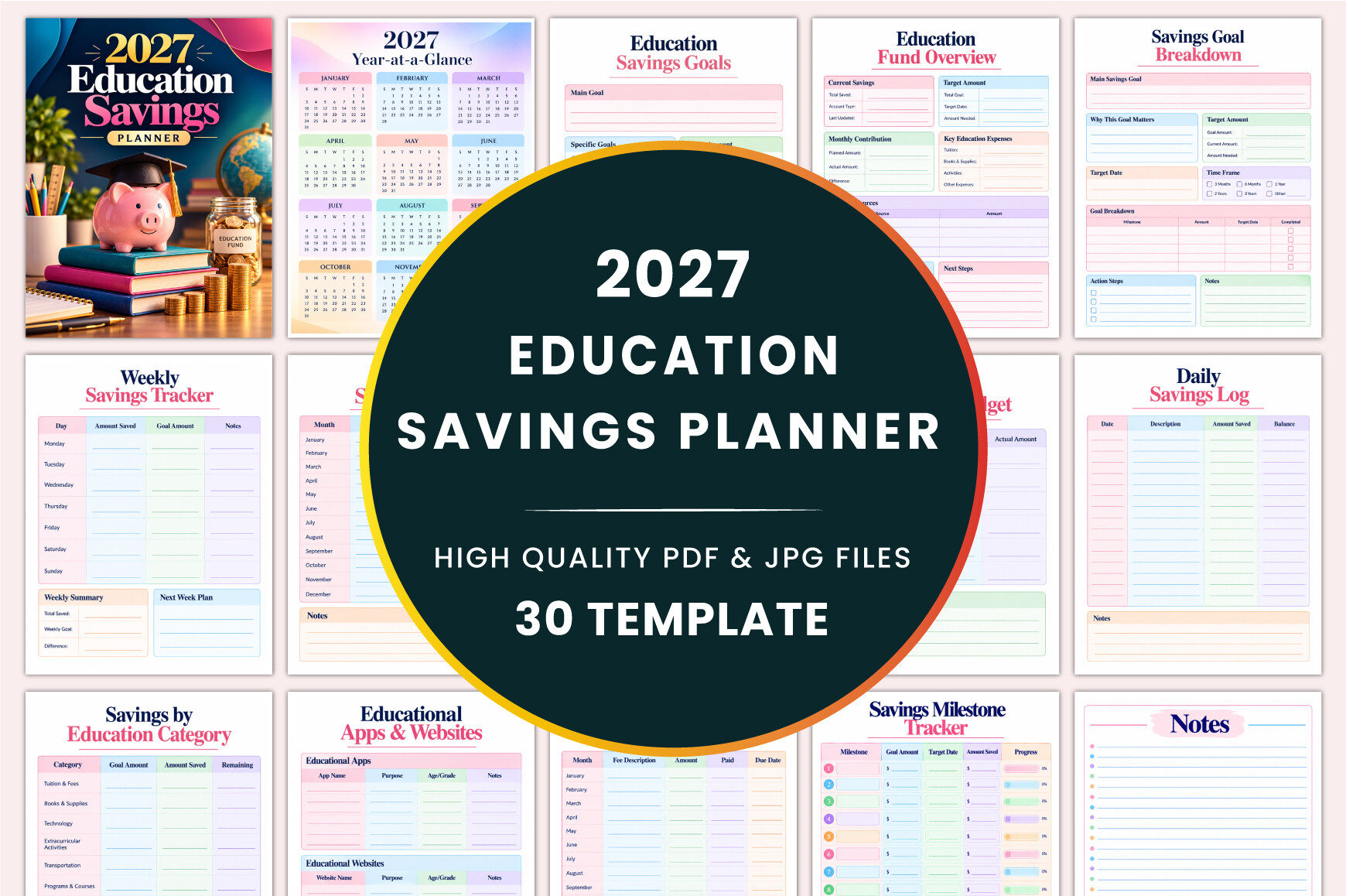 2027 Education Savings Planner KDP