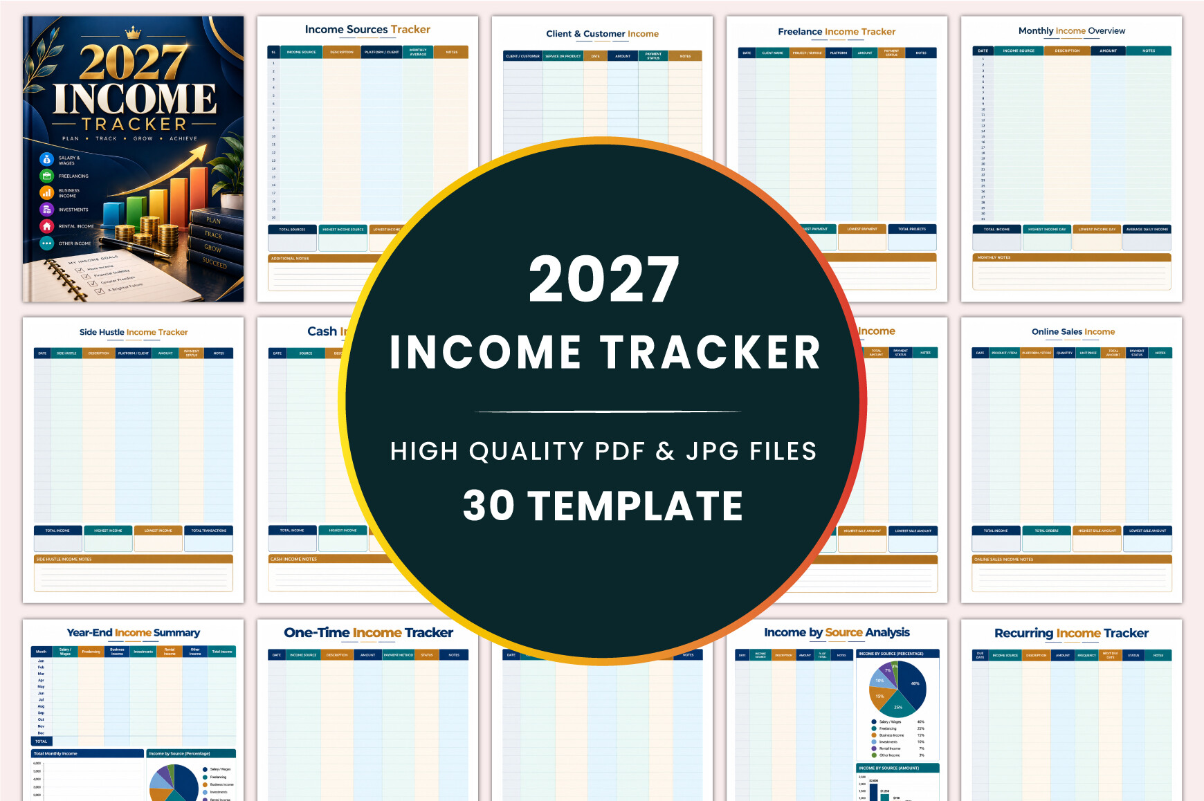 2027 Income Tracker KDP Interiors