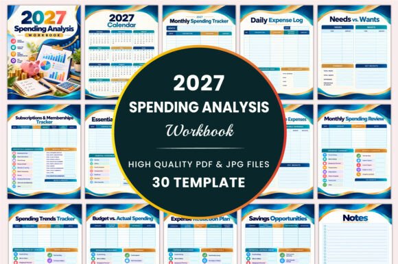 2027 Spending Analysis Workbook KDP
