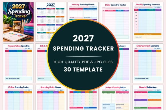 2027 Spending Tracker KDP Interiors
