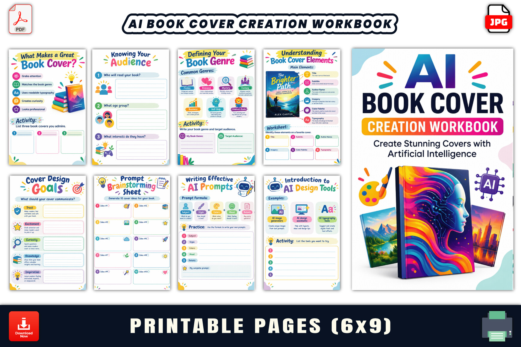 AI Book Cover Creation Workbook