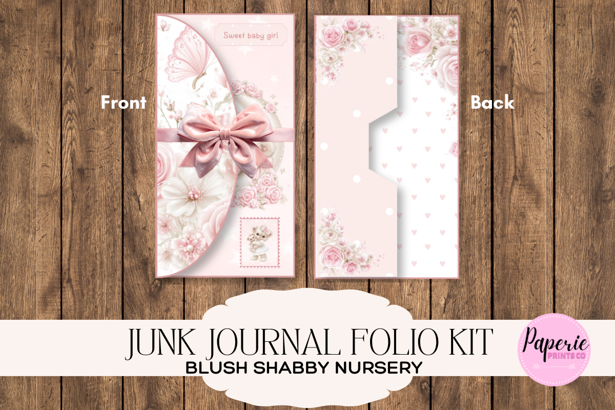 Baby Girl Folded Folio Kit