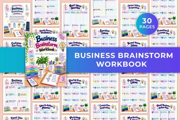 Business Brainstorm Workbook KDP