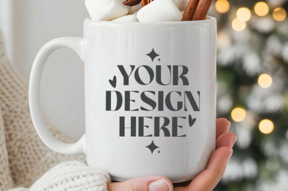 Christmas 15oz Mug Mockup