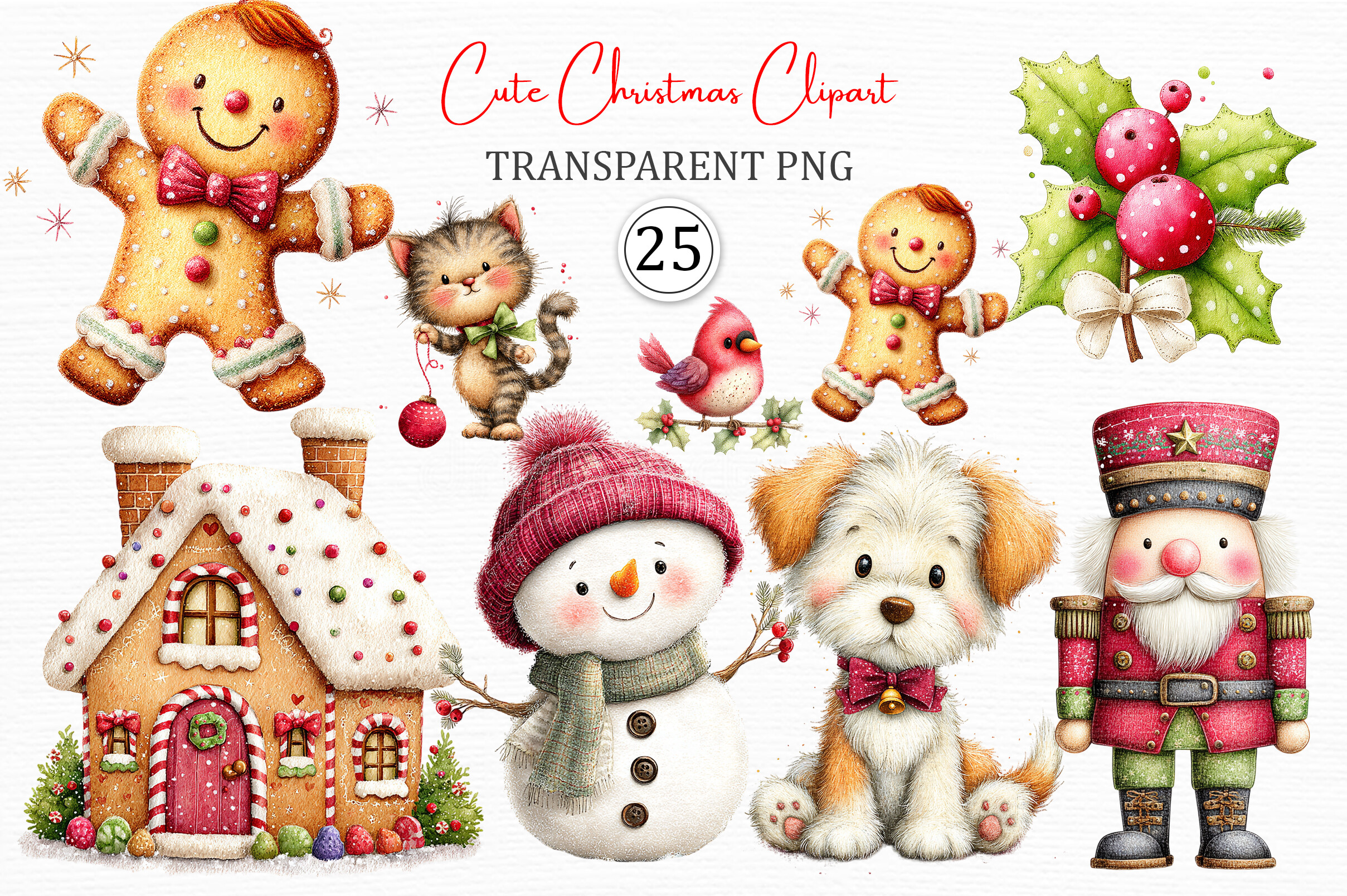 Christmas Clipart Set