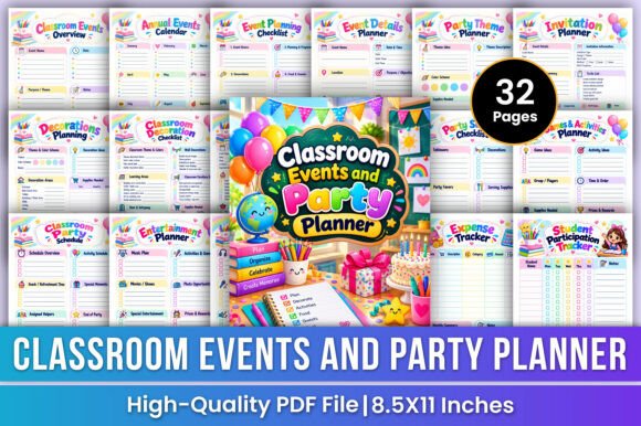Classroom Events and Party Planner Kdp