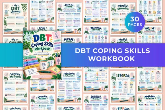 DBT Coping Skills Workbook KDP Interiors