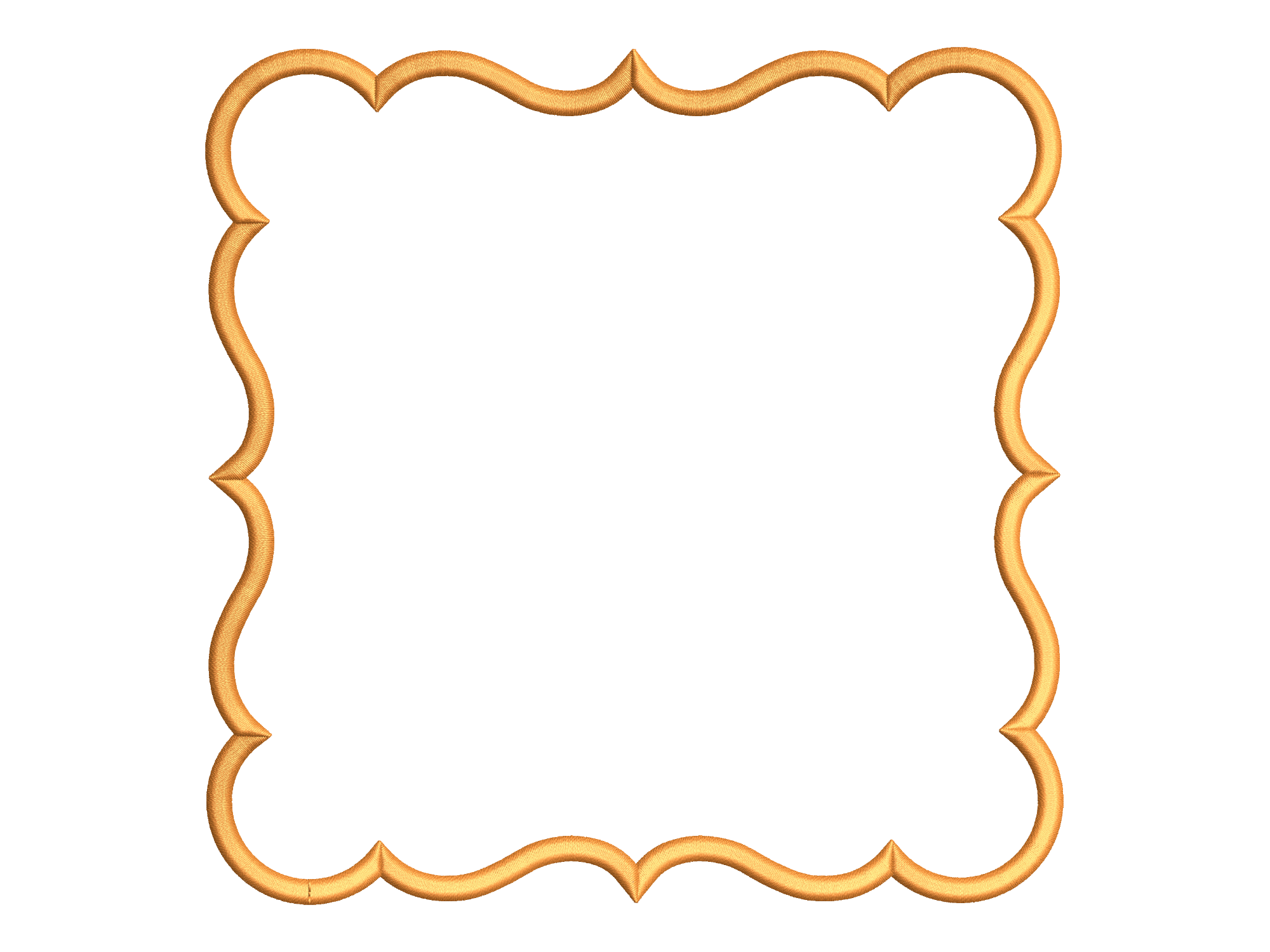 Decorative Curved Square Placemat CERCEV