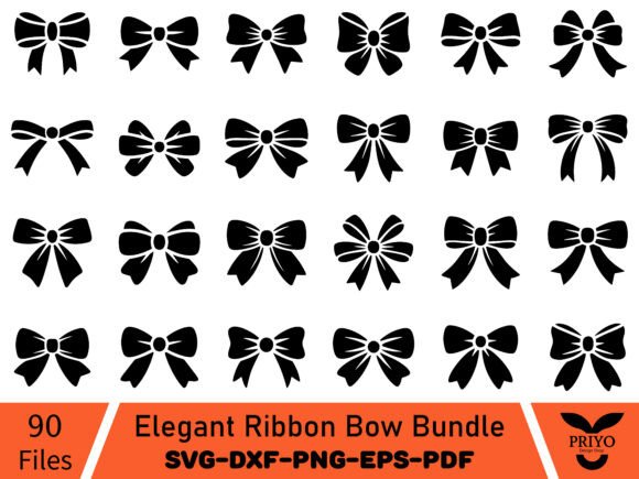 Elegant Ribbon Bow Bundle