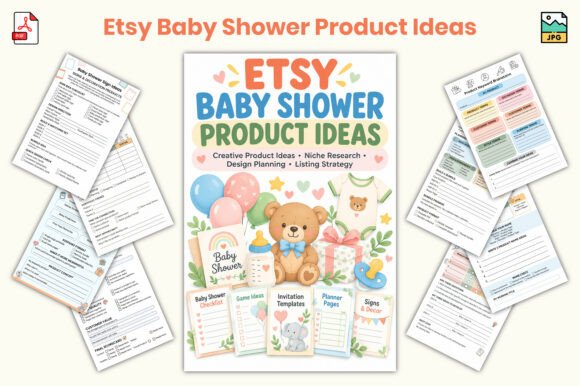 Etsy Baby Shower Product Ideas