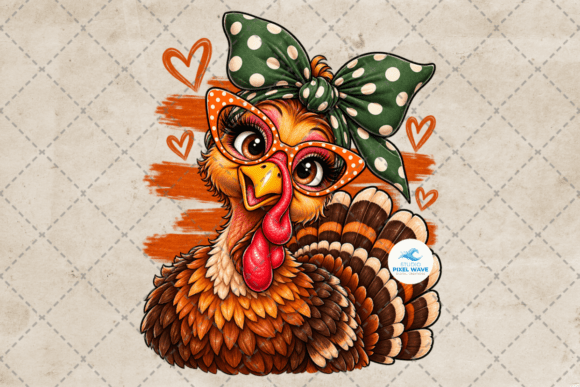 Funny Cute Thanksgiving Turkey Png