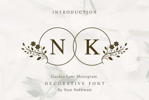 Garden Love Monogram